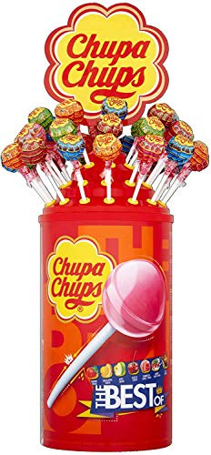 Chupa Chups Best of Lollies Box, 200 lollipops