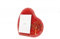 Sospiri Venezia Portafoto Vetro Murano Cornice a Cuore Decorazione Albero della Vita con Murrine Supporto da Scrivania o Tavolo Foto 7x10 cm Idea Regalo Made Italy (19x19 cm)