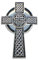 Mainly Metal TM Emaille-Anstecknadel Keltisches Kreuz (25 mm) heidnischer Wicca Myth Magic