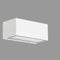 Telefunken - LED Außenwandleuchte, Außenwandlampe 1-flammig, 12 Watt, 1.200 Lumen, 4.000 Kelvin, IP44, Weiß, 185x75x91mm (LxBxH)