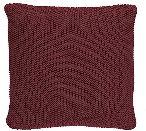 Marc O Polo Strick Dekokissen Plaid Nordic Knit warm Earth Dekokissen 50x50 cm