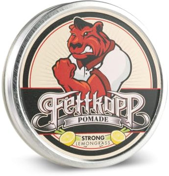 FETTKOPP POMADE Strong Classic -Lemongras- RocknRoll/Rockabilly/Psychobilly (51g)