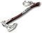 Metal Key Chain Axe For God of War Ragnarok Lovers Tin Birthday Christmas Gift