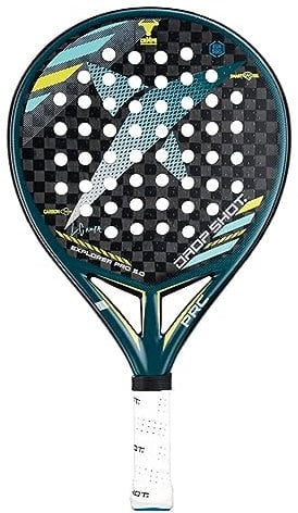 Drop Shot Explorer Pro 5.0, Pala de Padel Lucas Campagnolo WPT, Adulto Unisex, Multicolor