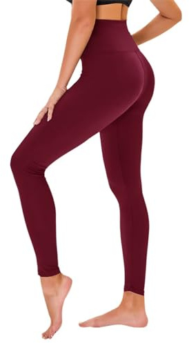 TNNZEET High Waist Leggings Damen Elastische Leggins Weiche Sporthose Gym | Sportleggins Lang für Yoga Sport, Activewear Mode Sportkleidung, Weicher Fashion Hose