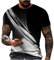 EMATOP Herren Tshirt Sommer Sport Oberteile Casual Rundhals Tunika Tops Vintage Basic Kurzarm Tee Shirts Lustig Neuartiger Druck Sporthemd Schnell Trocknende Sportshirt Regular Fit Laufshirt