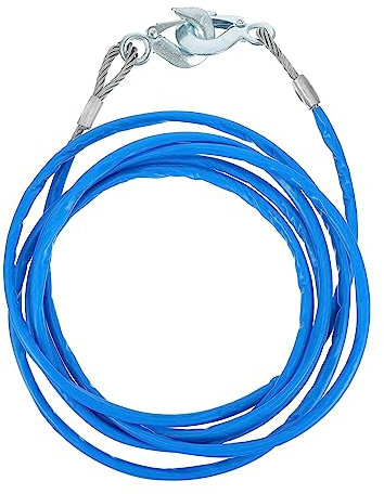 Supvox 5m Auto Abschleppseil 7t Stahldraht Anhängerseil Für Notfälle Langlebig Leicht Tragbar Für Fahrzeuge