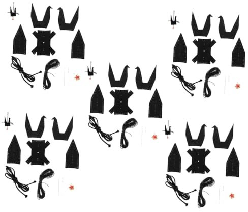 LALAFINA 5 Sets Origami Kit Origami Nähen Handwerk Auto Einzigartige Wohnkultur