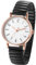 JewelryWe Uhren Damen Elastisch Edelstahl: Einfache Analog Quarz Armbanduhr Frauen Schwarz Edelstahl Stretch Armband Uhr mit leicht ablesbar arabischen Zahlen Zifferblatt