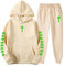 Trapstar Jogginganzug Herren Trapster Minus Two Hoodie Nofs Tracksuit Trapstar Shooters Anzug Y2K Jogginganzug Zip Up Hoodie Jacken Minustwo Cargo Pnl Jogginganzüge Für Männer Beanie(C007,M) Generisch