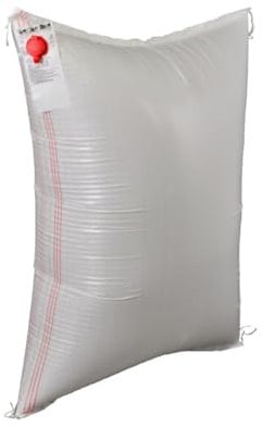 Lasiprofi Stausäcke Ladungssicherung | Level 1 | weiß mit Mehrwegventil | 2-lagig aus PP (Polypropylen) | Staupolster | Luftpolster | zur Schließung von Ladelücken (SET 5, 1.830x910 mm)