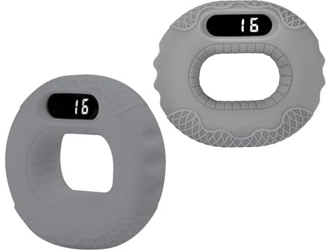 Fourmor New 2024 Scroll Ring Car Clicker for iPhone TikTok Remote Control Page Turner Button Remote TIKTok Scroll Ring for iPhone iOS Android - Comes with Grip Ring, Grip Amplifier, Hand Training