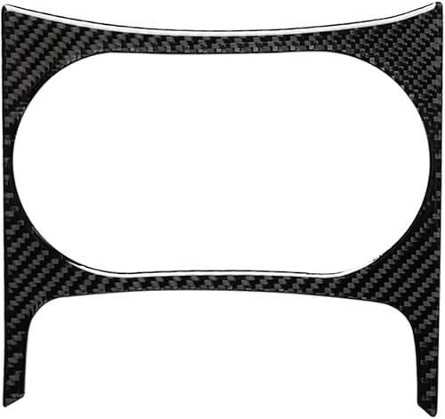SPYKEY Mittelkonsole Schalttafelabdeckung Für Audi Q5 8R 2010-2018/SQ5 8R 2013-2017,Auto Mittelkonsole Schalttafel Getrieberahmen Aufkleber Kohlefaser Zubehör