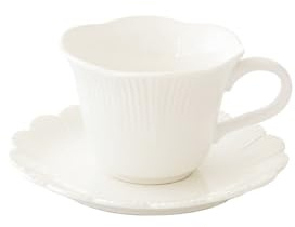 EASY LIFE Tasse mit Untertasse Fleuri
