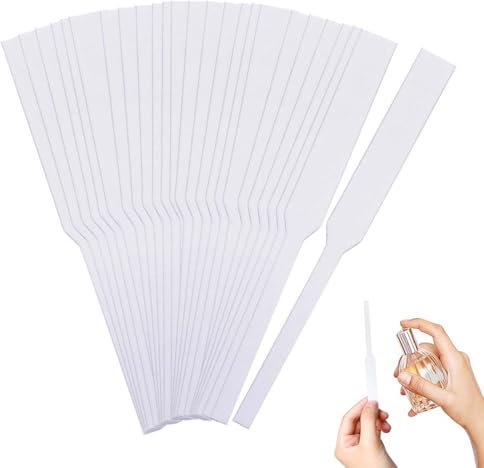 SULIUDAJI Tester Di Carta Per Profumi, 200 Pezzi Strisce Reattive Profumate Tester Di Prova Delle Strisce Di Carta Per Aromaterapia, Di Carta Usa E Getta Profumi Per Testare Profumi E Oli Es