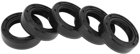 Hihaha Universal Öldichtring TC Doppellippe 16x24x7mm 5 Stück | NBR-Gummi, Schwarz, Für Auto, Boot, Motorrad, Kurbelwelle, Nockenwelle, Differential, Hochdruck, Ölbeständig, Wasserabweisend