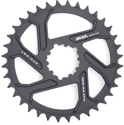 CYSKY Plato Direct Mount 32/34/36/38/40 Dientes Offset 3mm Narrow Wide Plato CNC 7075 Plato de Bicicleta para Juego de Bielas SRAM GXP Interface