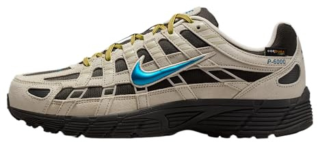 Nike P-6000 Premium Cordura® Men's Shoes (Light Orewood Brown/Lightning/Phantom/Green Abyss) Size 10