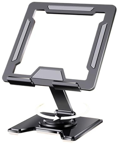Wscwl Tablet Stand Foldable Desktop Dock Mount | Tablet Mount Stand for Monitor Laptop Car Desk Reading Offices Bedside Travel Kitchen