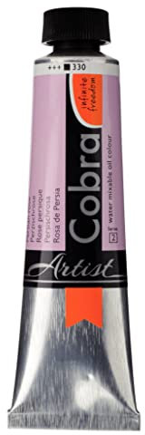 Cobra Talens wassermischbare Ölfarben, 40 ml, 330 Persischrosa
