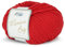 Rellana Wolle Merino Big Fb. 03 - rote Wolle Nadelstärke 5 - 6 mit Merinowolle zum Stricken & Häkeln, Mützenwolle