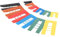 TIMCO Assorted Shims - Assorted Colours - Colourful spacers, shims, Plastic Packers - Used for Easy Quick Levelling of battens, Dry Lining Systems, Door and Window Frames - 1.0-6.0mm - Pack of 200