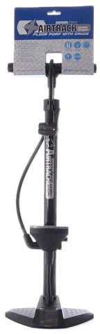 Oxford Unisex Adult Airtrack Workshop+ Steel Floor Pump and Gauge - Black, One Size
