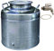 Contenitore fusto olio acciaio inox alimentare Maffei serie Fusto 50 lt bidone completo di rubinetto e guarnizione