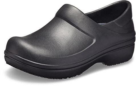 Crocs Neria Pro II Clog Mujer Zuecos, Negro (Black), 36/37 EU