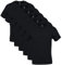 Gildan Men's Crew T-Shirts, Multipack, Style G1100 Underwear, Black (6-Pack), XL (Pack of 6)