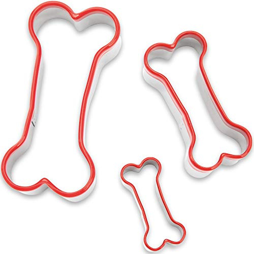 3 Pieces Bone Cookie Cutters Suit