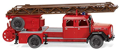 Wiking 086233 Magirus Deutz Feuerwehr-Drehleiter DL 25h Spur H0 1:87