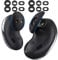 AhaStyle Embouts d'oreille de pour Samsung Galaxy Buds Live [Fit in The Case] 6 Paires Anti-dérapants Écouteurs en Silicone Wing Tips Accessoires Compatibles avec Samsung Buds Live (Noir)