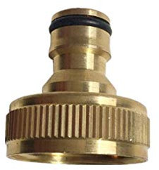 Pangyoo PYouo-Messing Schlauchverbinder 5-20pcs, 1/2 3/4 1 Gewinde Hahnstück, Wasserpistole Armaturen, Bewässerung Sprinkler Schlauch End-Adapter, Dickes Material (Color : G 5pcs)