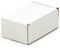 KK Verpackungen® Visitenkartenkartons | 50 Stück, 90 x 60 x 40 mm, Faltschachteln für Visitenkarten nach Fefco 0427 in Weiß | Kartons für den Versand