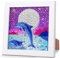 AmzKoi Diamond Painting Kinder Mit Holzrahmen, 5D DIY Set Full Delfin Mosaikherstellung für Mädchen Jungen Erwachsene, Diamant Bilder Arts Craft für Gift Home Wand Decor 18x18 cm