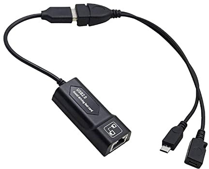 Home Nodrive External USB2.0 NIC USB to RJ45 Network Port Der Computer ist mit Einer 100 MbitS NIC verkabelt
