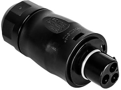 DEWIN Wasserdichter Stecker, BC01 Stecker IP68 Wasserdichter Netzstecker 3-polig for Hoymiles Deye Mikro-Wechselrichter