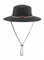 Faletony Buschhut Boonie Hat Sonnenhüte Fischerhüte Breite Krempe Sonnenhut mit Kinnband Fischermütze Outdoor Hut für Herren Damen (Polyester, Schwarz)