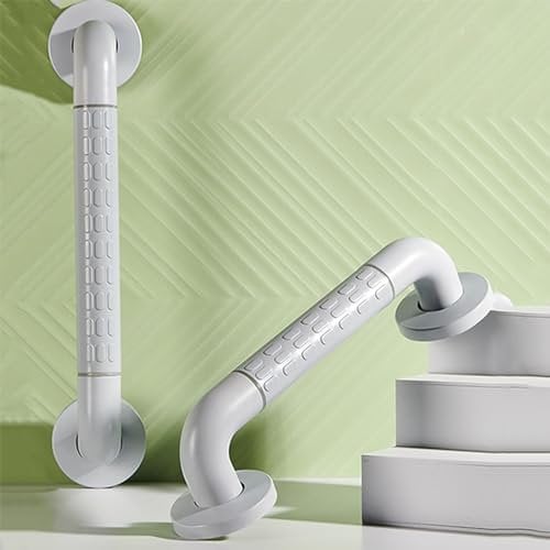 2 Stück Wannengriff Duschgriff,Rutschfreier Haltegriff aus Edelstahl für Badewanne, WC Griffstange Badezimmer Wandhaltegriff 60cm