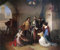 EQVRDCUW Berühmtes Gemälde Leinwand Kunstdrucke Poster Wandbilder auf Leinwand Pietro rossi von francesco hayez Moderne Kunst Wandbild für Wohnkultur 60x90cm