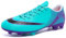 GWMDKI Mens Football Shoes Outdoor Astro Turf Trainers Professional Athletics Sneakers Teenager Breathable Soccer Shoes Cyan 7.5UK