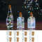 LETOUR Flaschenlichterkette Korken,8 Stück Korken Lichterkette 3M/30LEDs RGB Lichterkette Flaschen Lichterkette Flaschenkorken Flasche für Hochzeitsdeko Weihnachten Deko