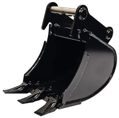 Baggerschaufel Tieflöffel Baggerlöffel 40cm MS01 Symlock 1,1 bis 1,5 t L-Pro