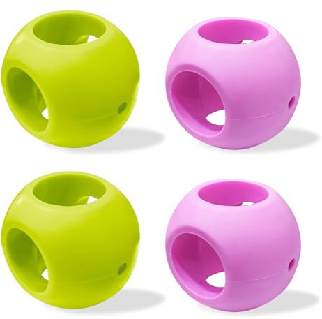 ComPDCVD 4 Stück Waschkugel für Waschmaschine Anti Limescale Magnetic Ball Waschball Wäschekugel Waschmaschine Sauber Wiederverwendbare Waschkugel für Geschirrspülmittel, Waschmaschine