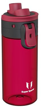 Super Sparrow Trinkflasche Kinder - Tritan Wasserflasche - 500ml - BPA-frei - Ideale Sportflasche - Ein-Klick Schnellfluss TouchGulp Trinkflaschen - Leicht, Nachhaltig