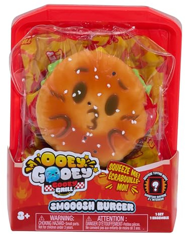 Just Play Ooey Gooey Grill Burger, Kinderspielzeug ab 3 Jahren