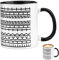 Vibbang Hidden Message Coffee Mug, Funny Swear Word Mug, Hidden Tea Cup, Sarcastic Tea Cup, Adult Humour, Novelty Creativity Funny Ceramic Coffee for Coworkers & Work Besties