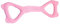 HANABASS Corde Élastique d'exercice en Silicone Bande d'Entraînement Résistante Corde de Tension pour Fitness 2 Poignées Outil de Sport pour Gym et Yoga