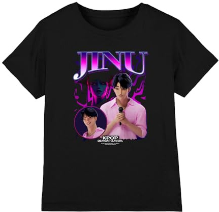 Kpop Demon Hunters Unisex Kid's K-pop Demon Hunters Jinu Bootleg T Shirt